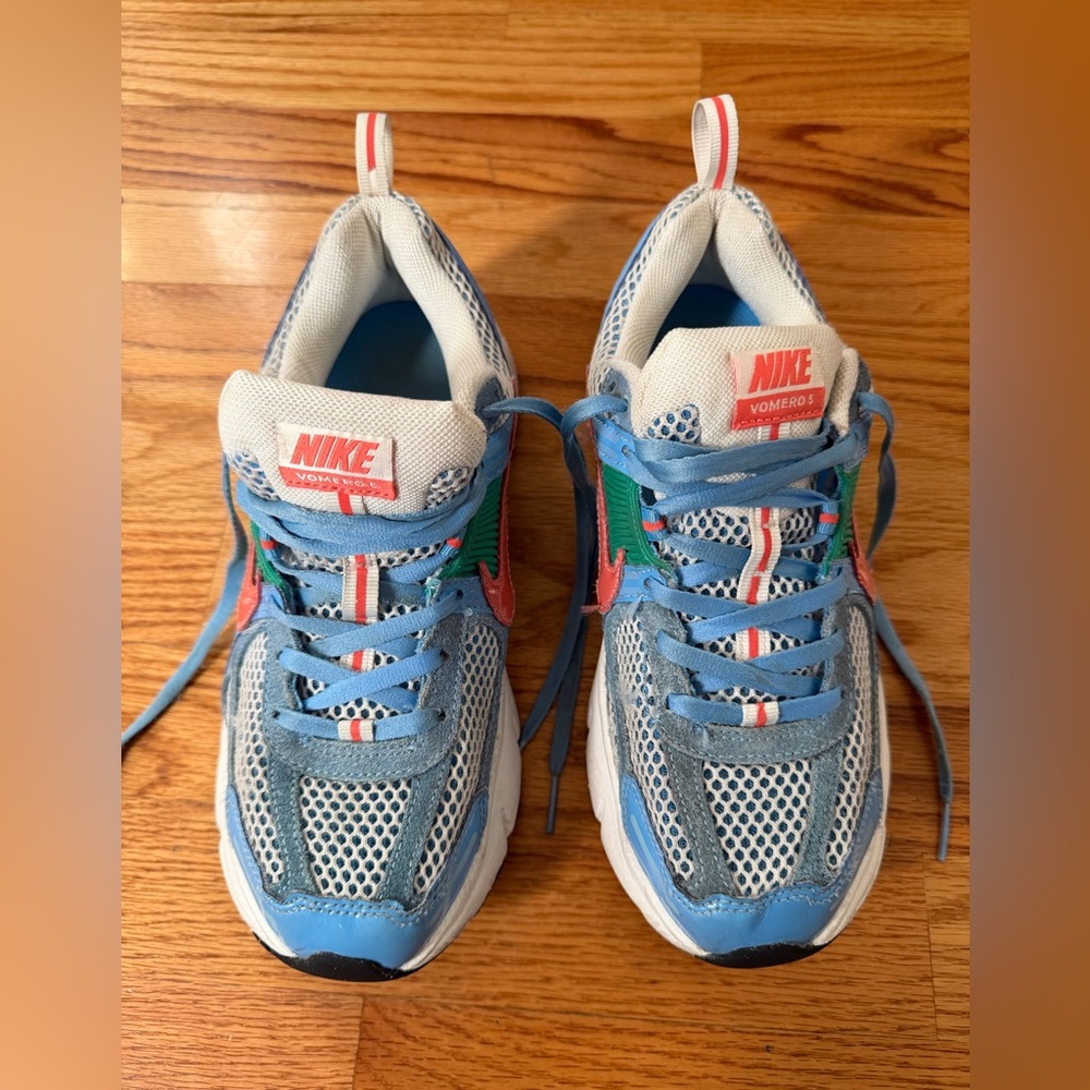 Nike Kids Blue and White Sneakers
